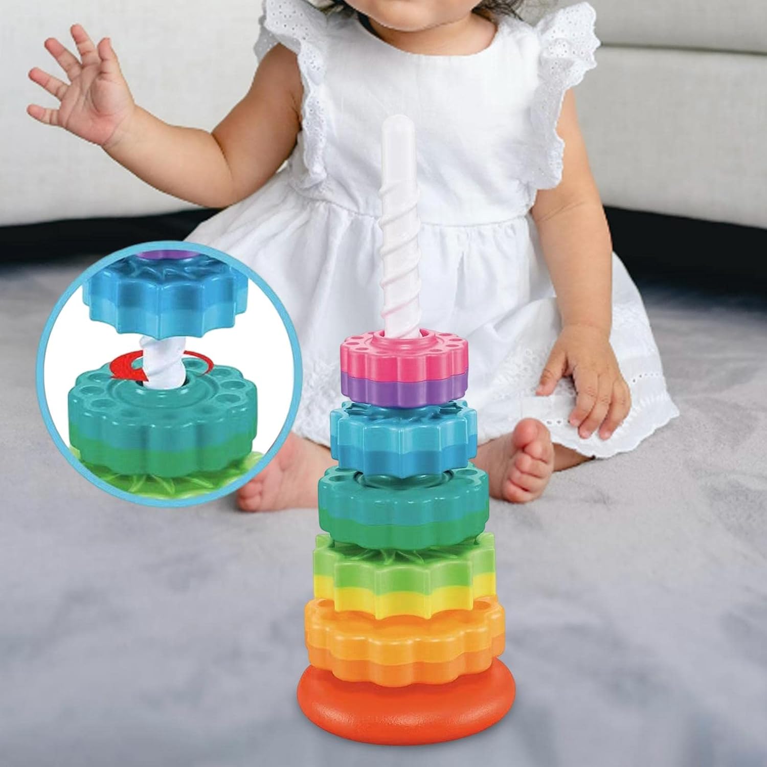 sppring tower toy - Image 4